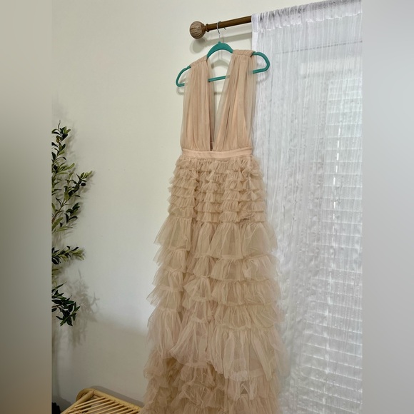 BLITHE ruffle maxi dress - Picture 3 of 3